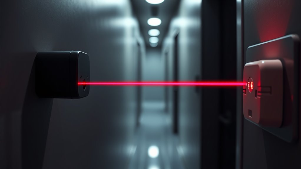 laser tripwire configuration options
