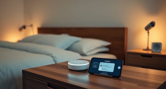 nighttime security voice routines