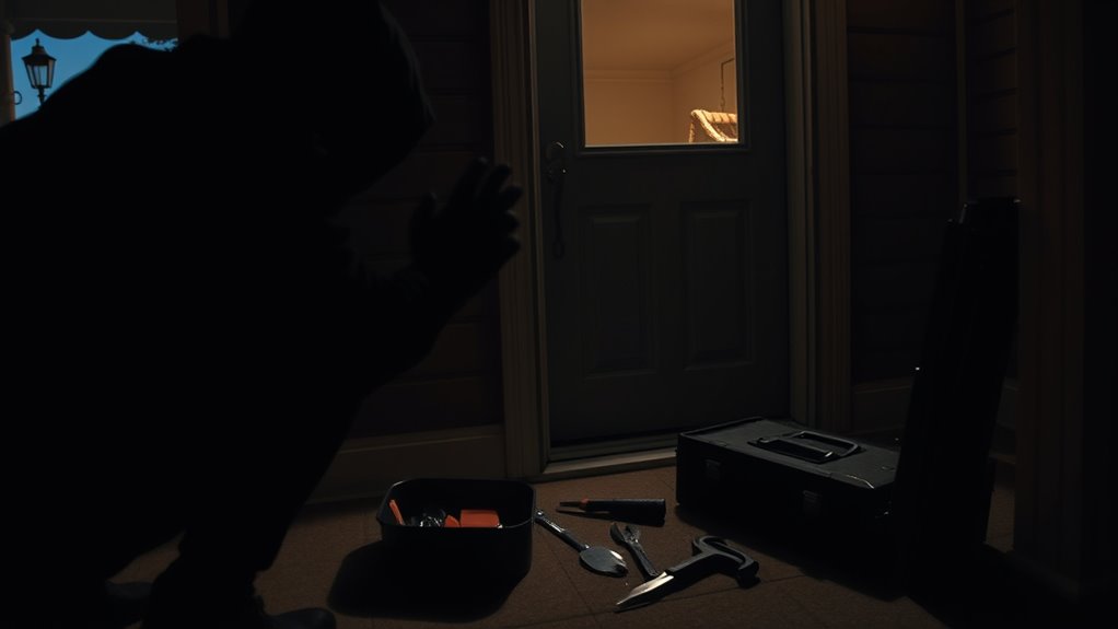 opportunistic versus planned burglaries