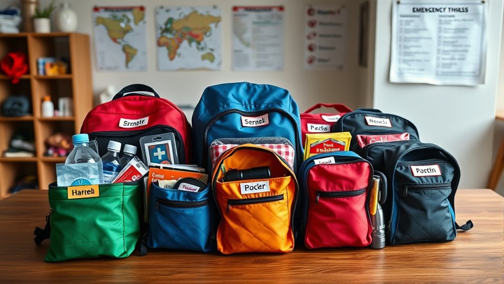 organize essentials for quick access