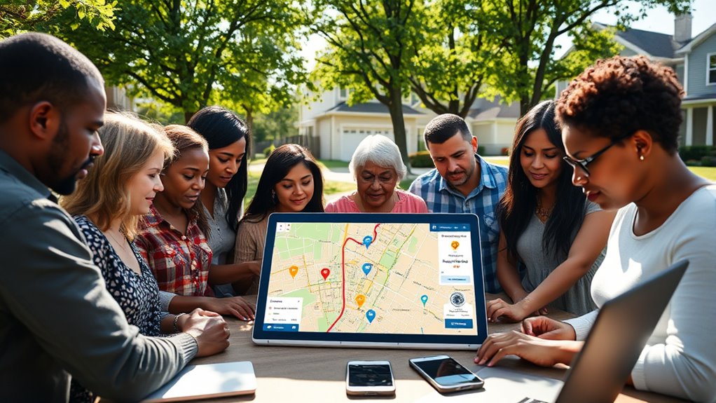 organize secure neighborhood patrols