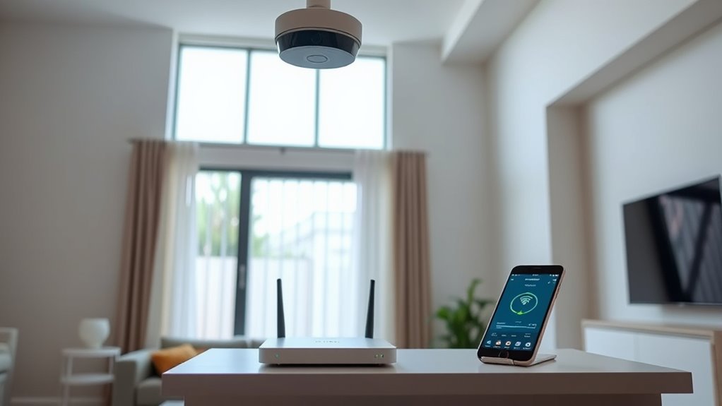 place router near camera