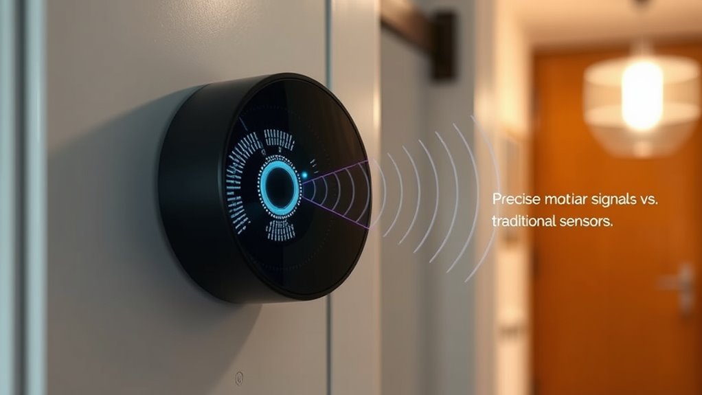 radar detects motion uniquely