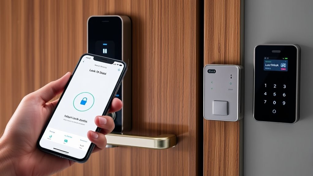 remote home security management