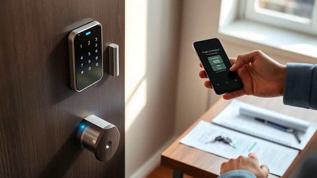 rental smart lock regulations