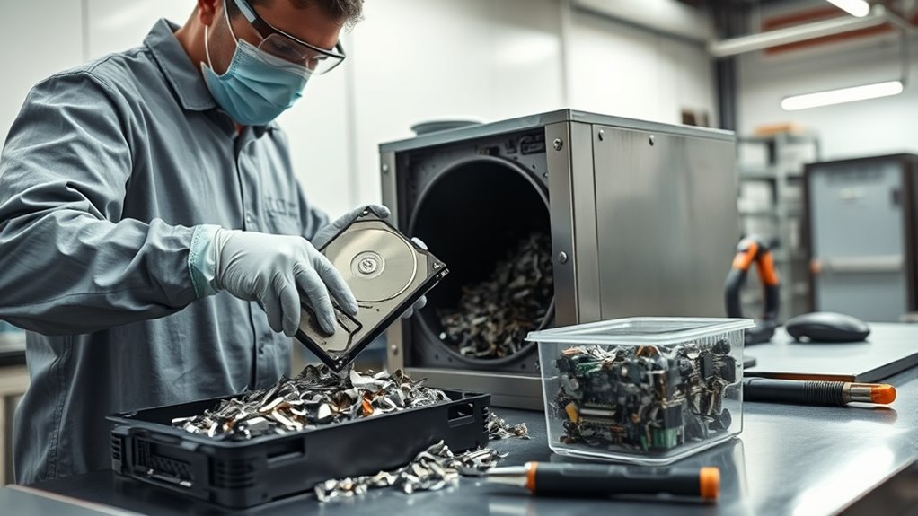 secure hardware destruction methods