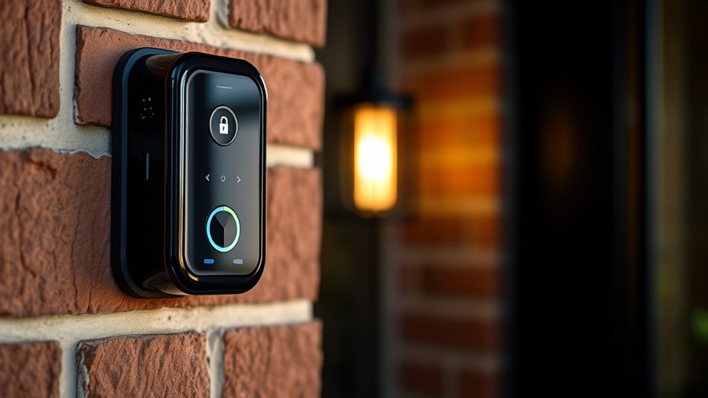 secure smart doorbell access