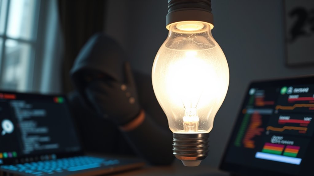 secure smart lighting setup