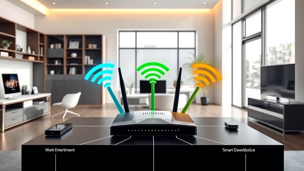 separate networks for zones