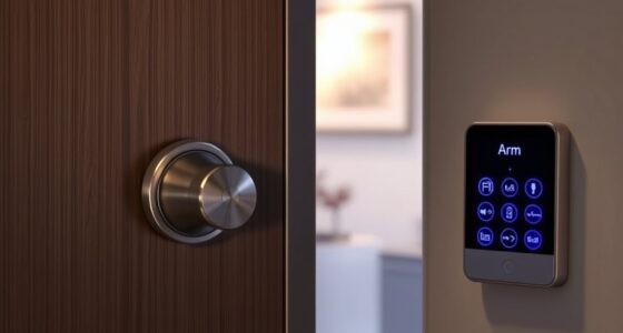 smart lock alarm integration