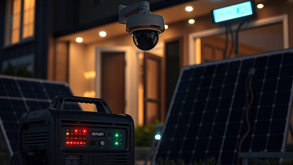 solar powered backup systems