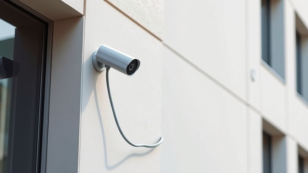 streamlined clutter free security setup