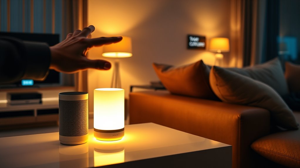 voice command home security
