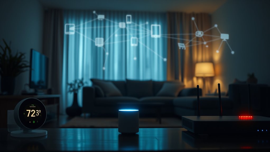 weak passwords and outdated firmware