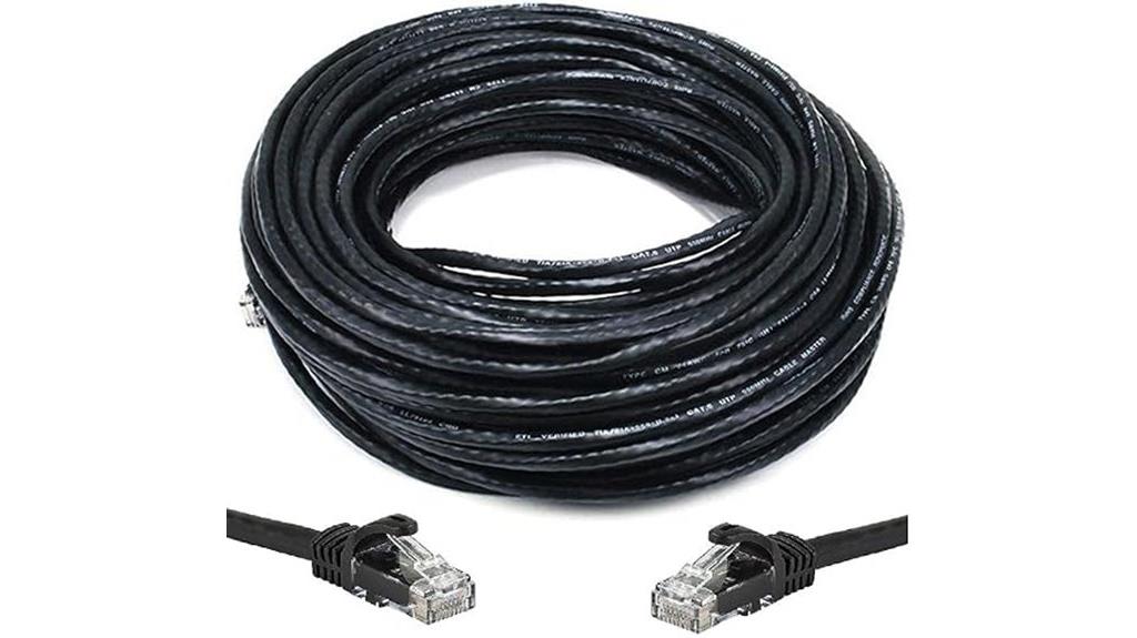 100 foot outdoor ethernet cable