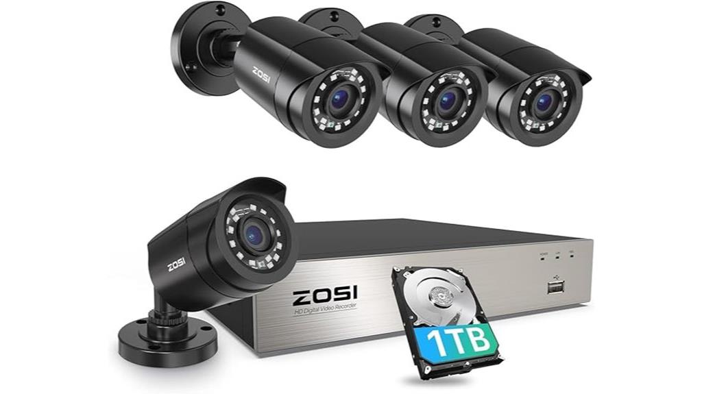 1080p security camera system