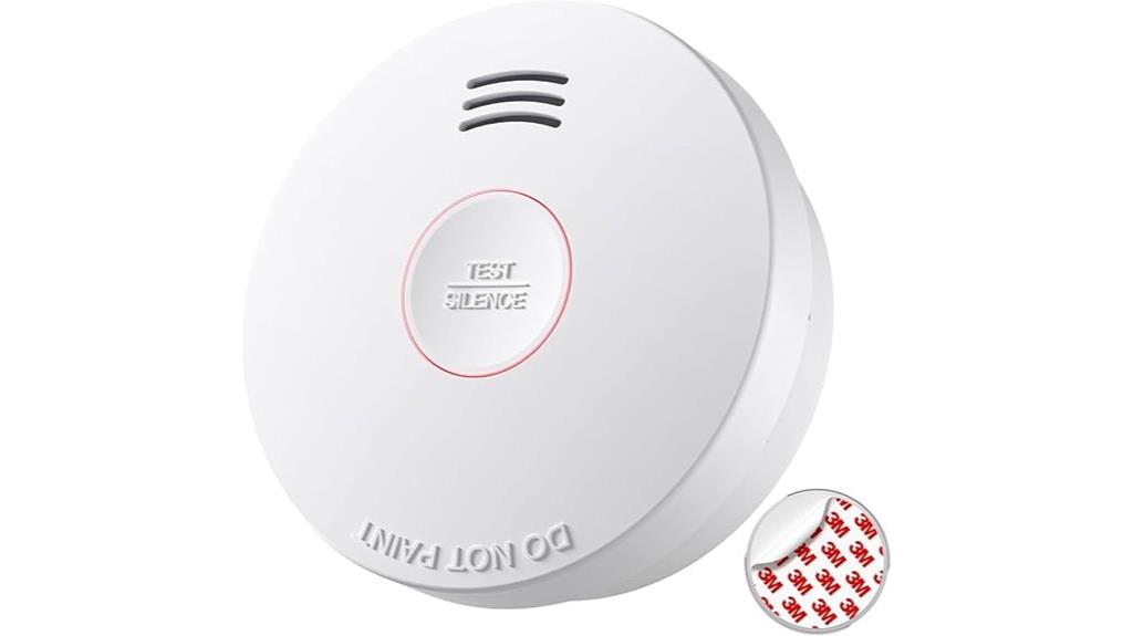 10 year battery smoke detector