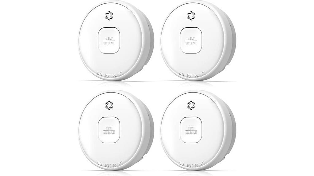 10 year photoelectric smoke detectors