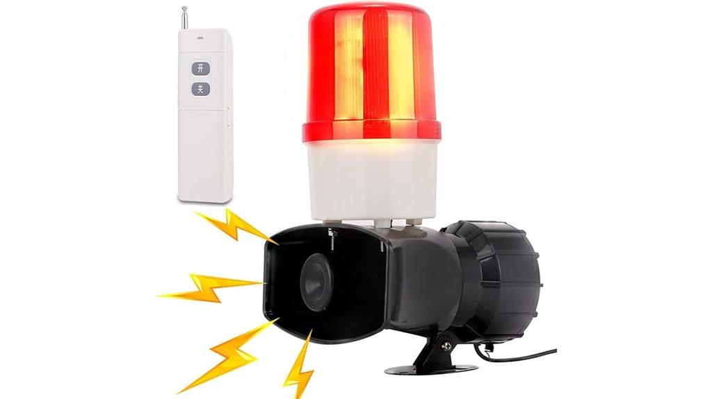 110v outdoor alarm siren