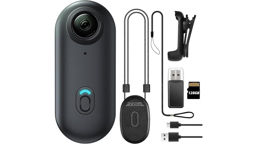 128gb wearable body camera