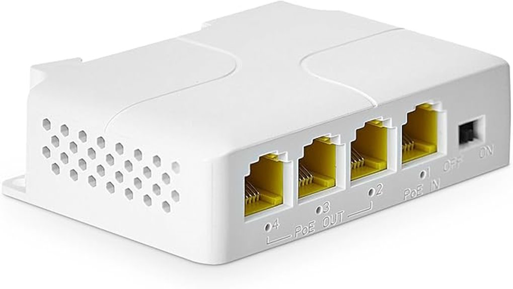 4 port gigabit poe extender