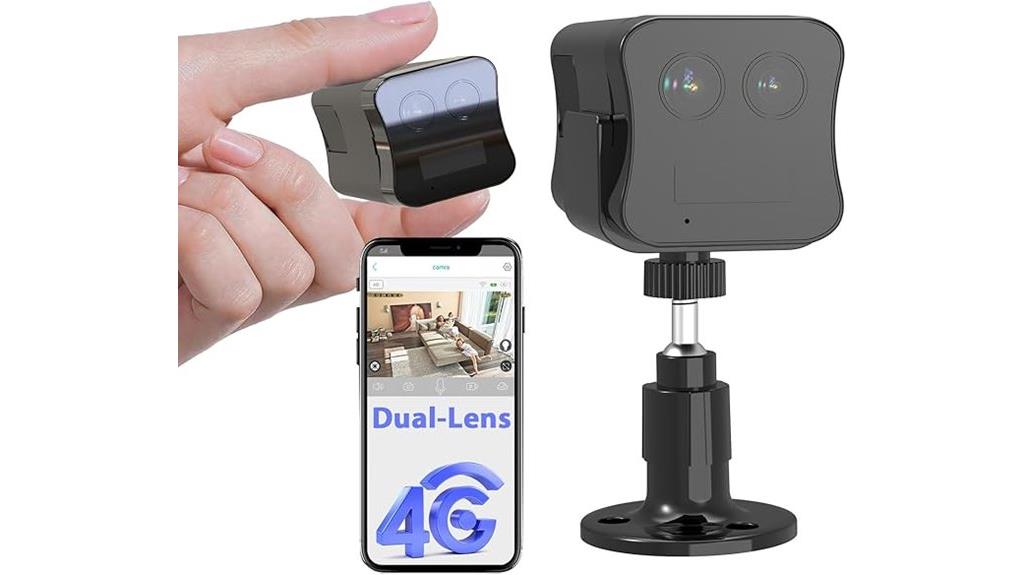 4g lte night vision camera