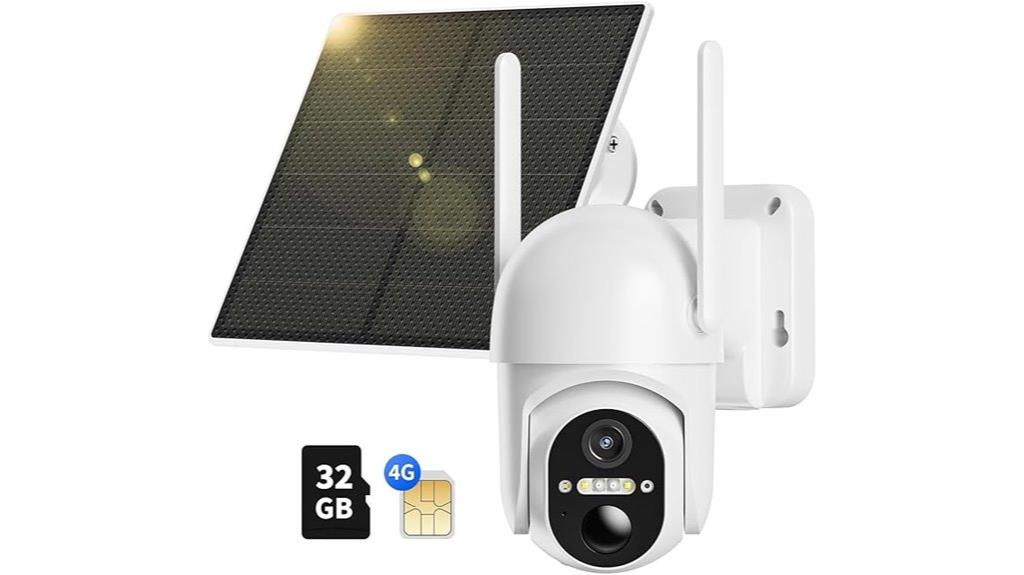 4g lte security camera