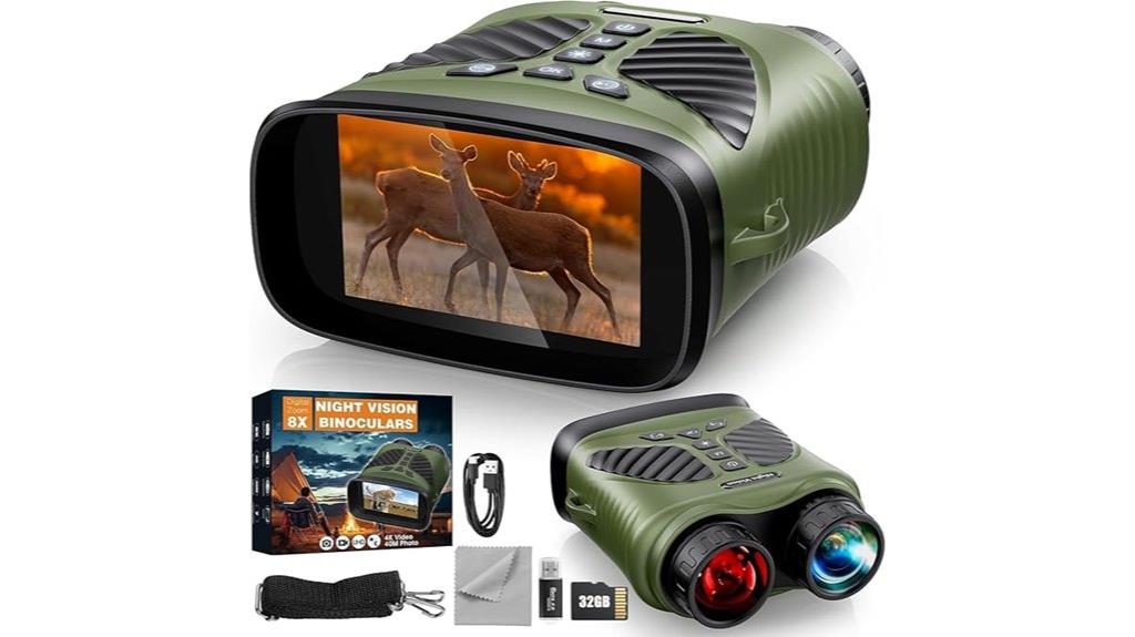 4k night vision zoom