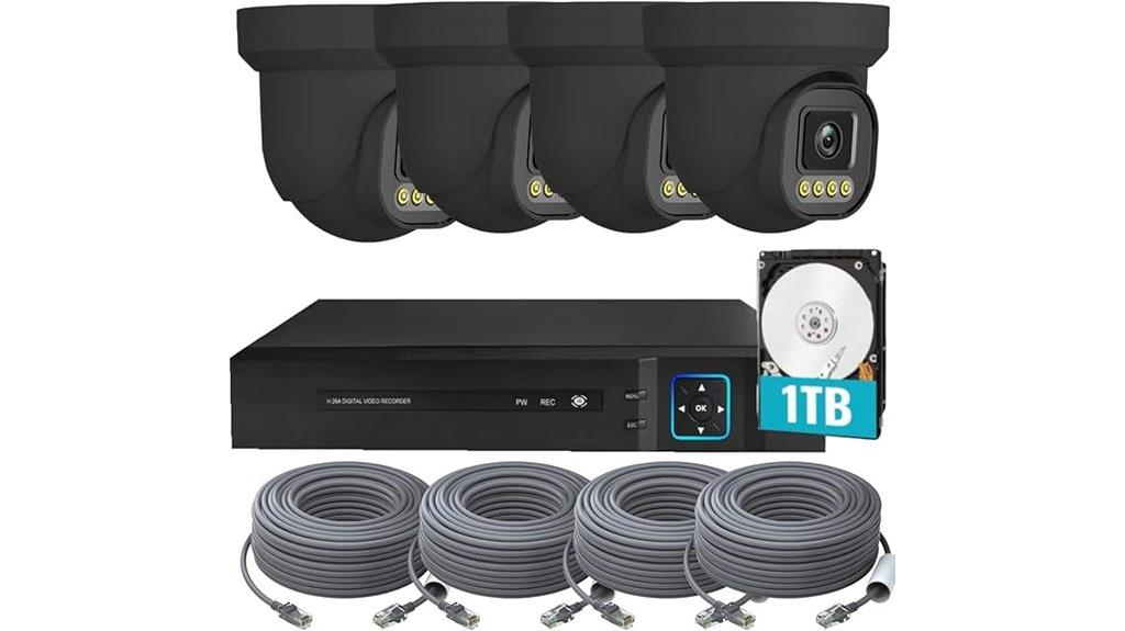 4k poe camera system
