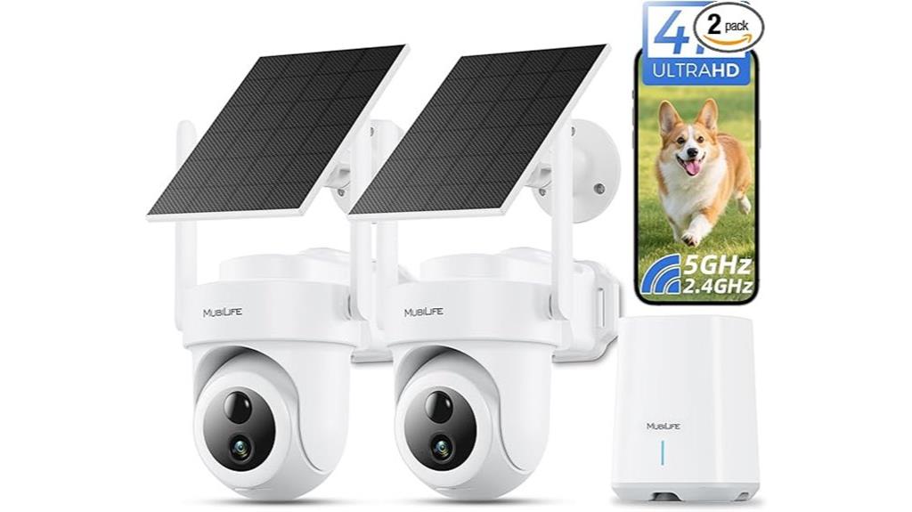 4k wireless outdoor security