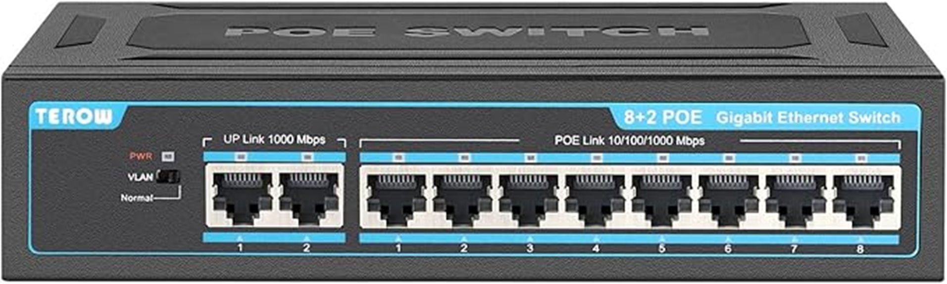 8 port poe switch