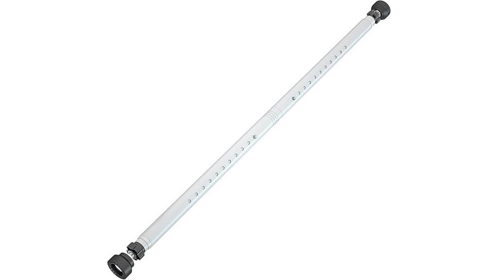 adjustable sliding door bar