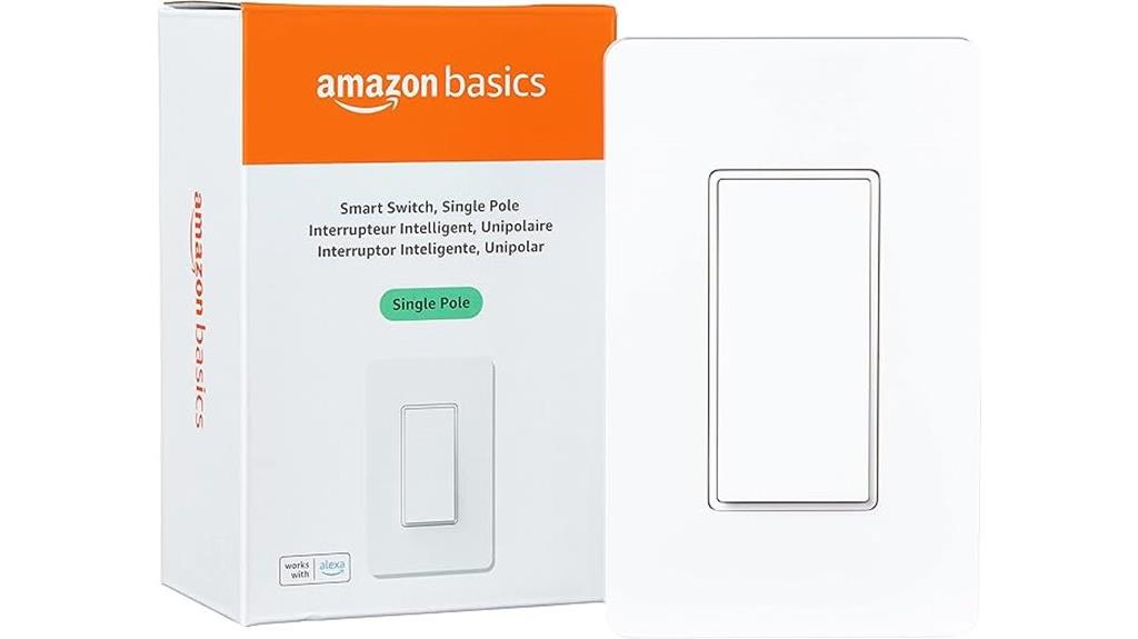 alexa compatible single pole switch