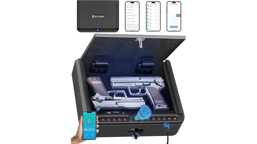 biometric digital gun safe