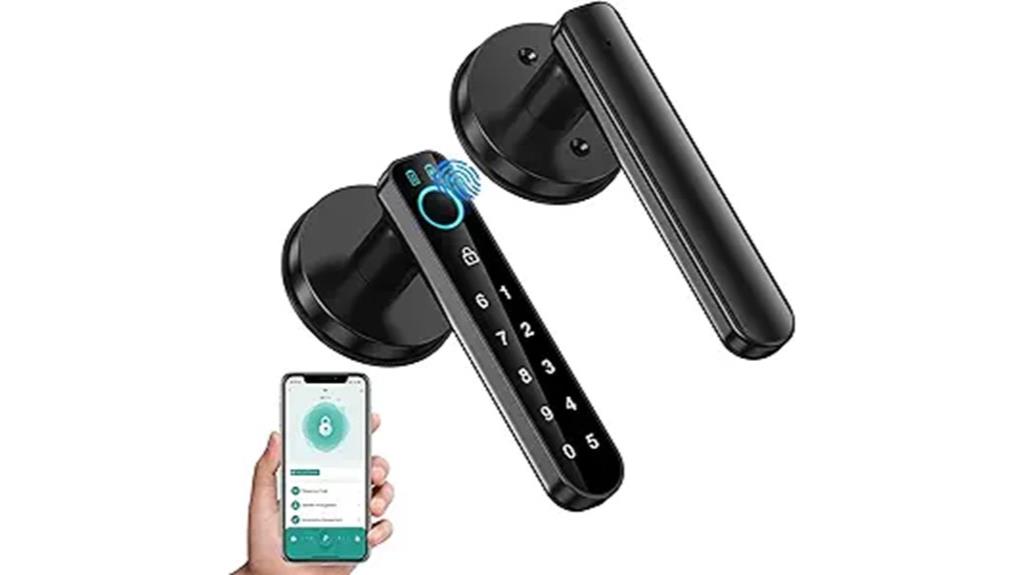 biometric fingerprint door lock
