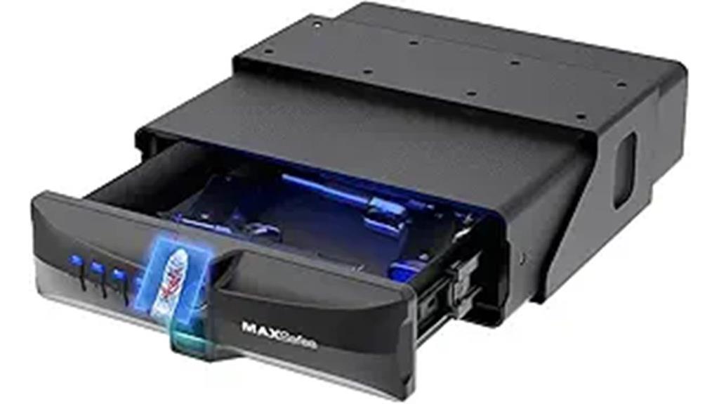 biometric pistol safe lock