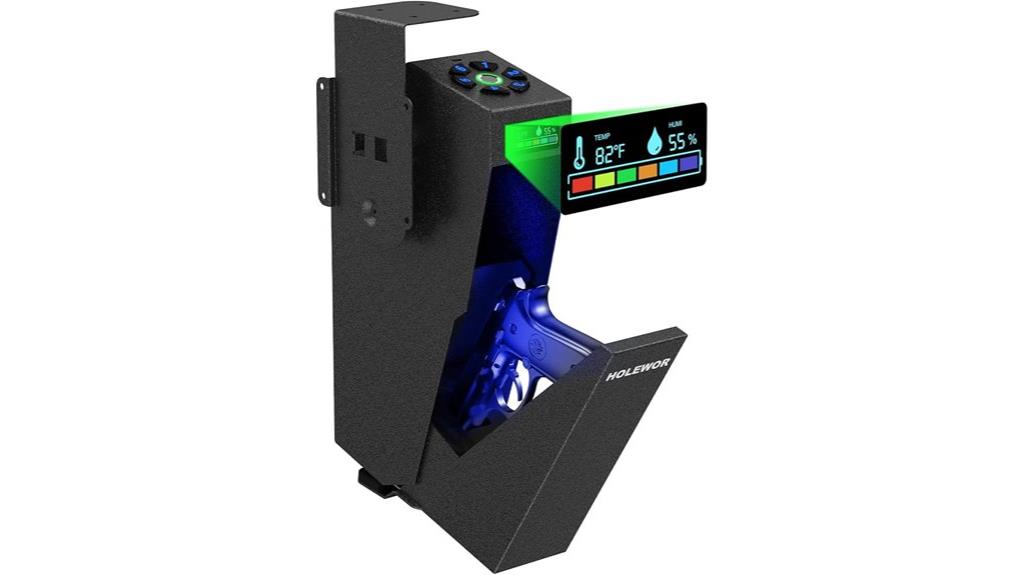 biometric quick access gun safe
