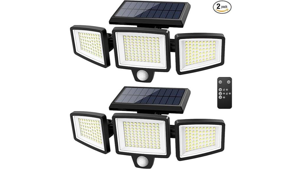 bright outdoor security lighting