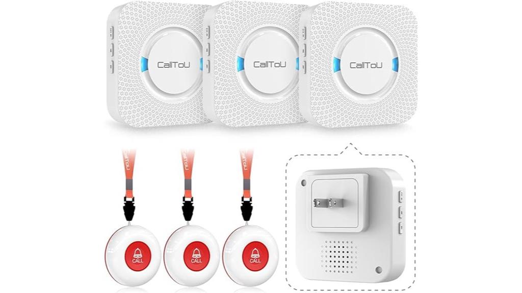 caregiver emergency pager system
