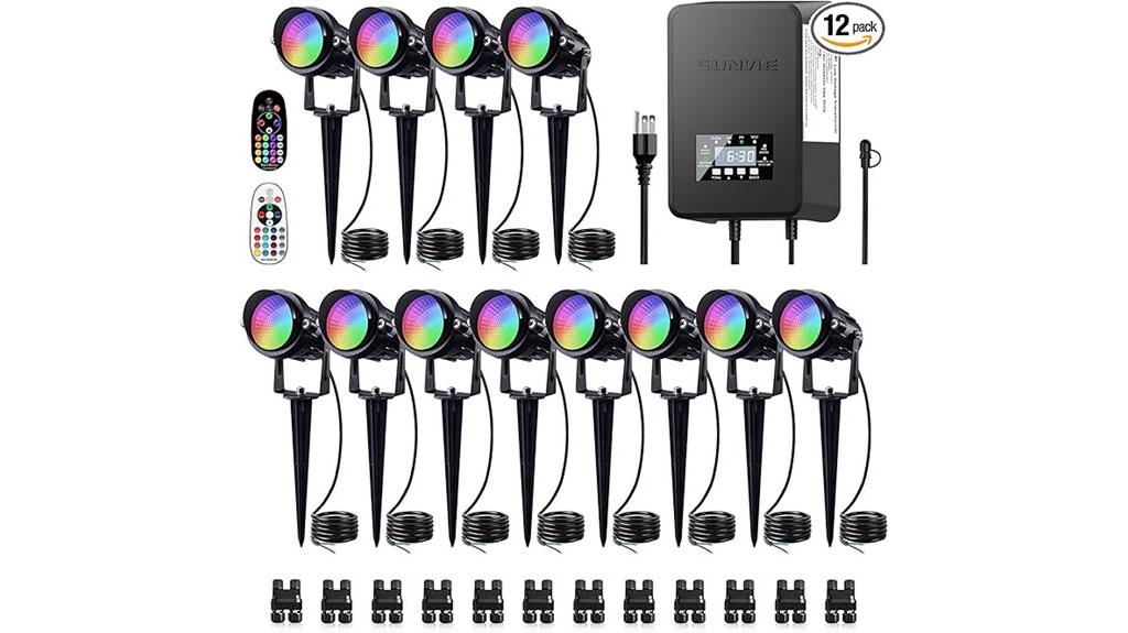 color changing outdoor lighting
