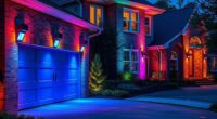 color changing outdoor security lights