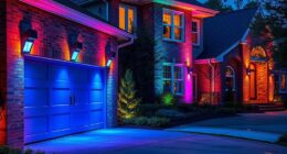 color changing outdoor security lights