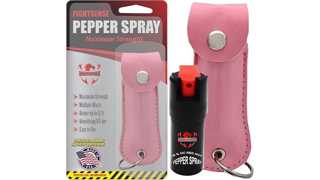 compact police grade pepper spray