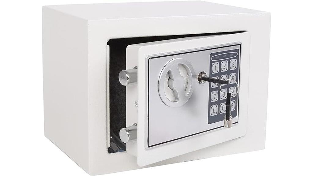 digital safe with keypad