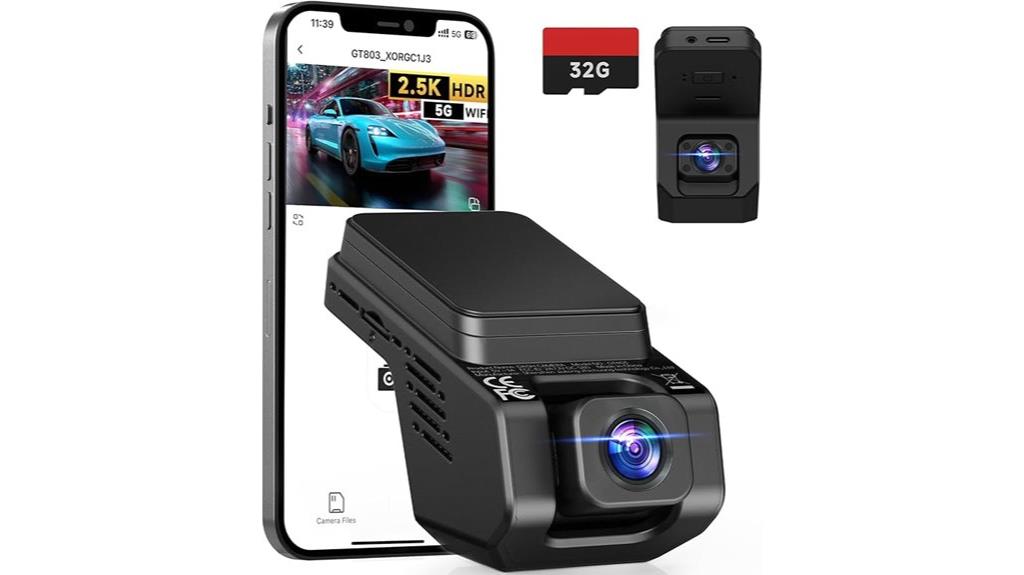 dual 2 5k and 1080p cameras