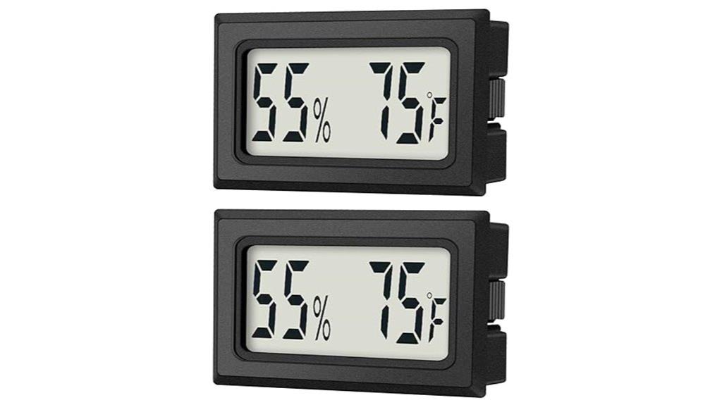 dual digital humidity monitors