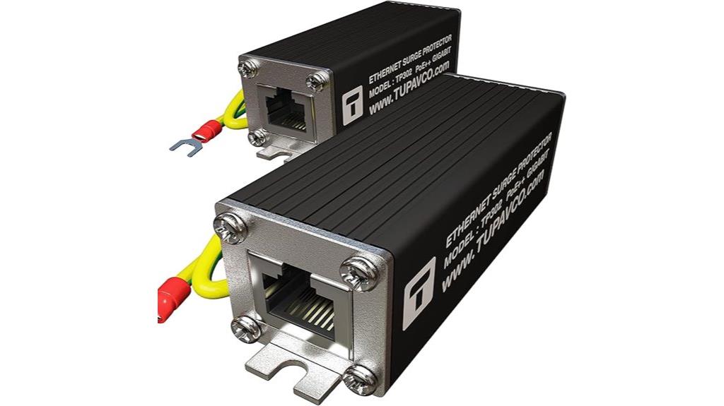 dual ethernet surge protectors
