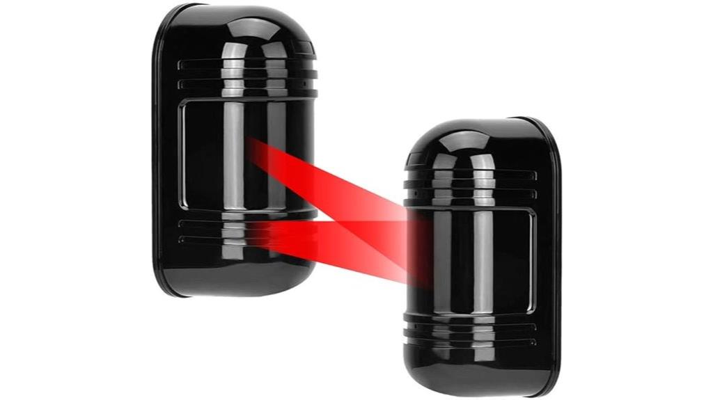 dual laser infrared alarm