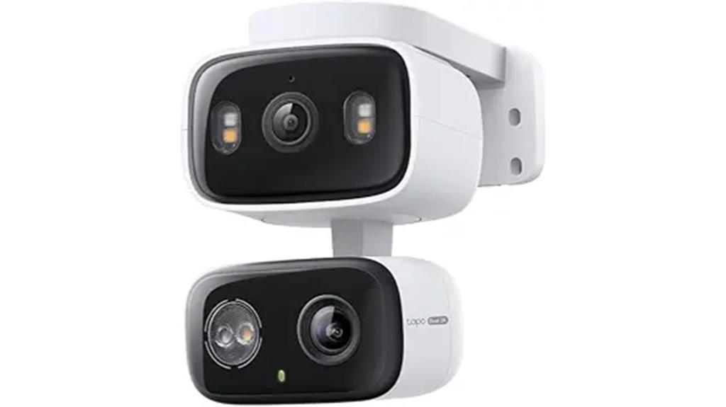 dual lens security camera