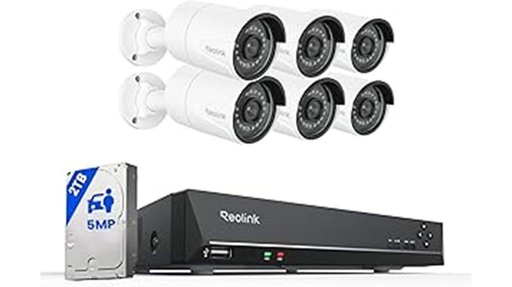 eight channel 5mp security system